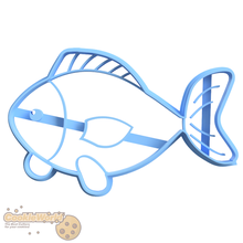 fish cookie cutter 3d print model - Mito3D