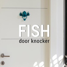 fish knocker home 3d print model - Mito3D