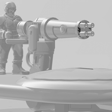 peixe auxiliares armas pesadas equipe espaço comunista drone 3d print model - Mito3D