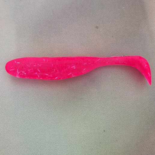 fish shape soft lure mold 3D print model - Mito3D