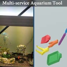 Fisch tank aquarium multi-service-tools Spiel Tiere geschraubt poisson outil fishtank 3d print model - Mito3D