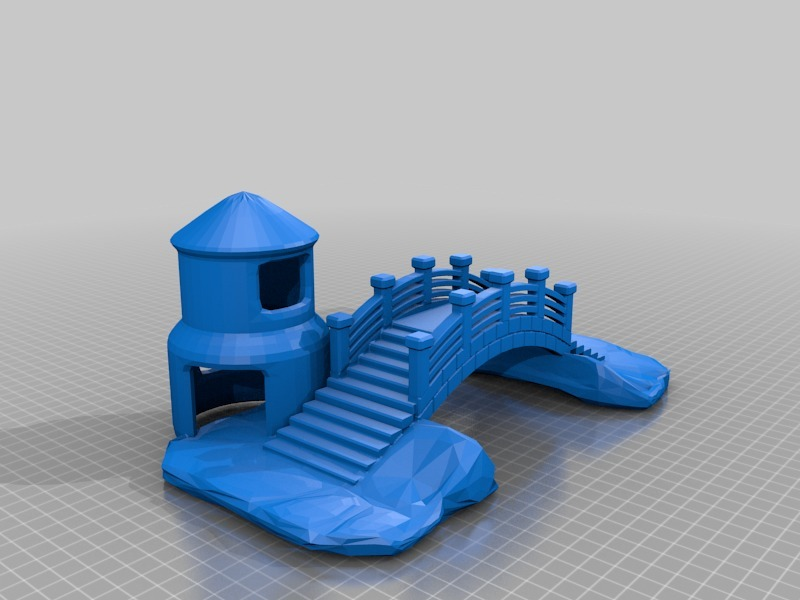 balık tank dekorasyon akvaryum Akvaryum sahne 3D print model - Mito3D