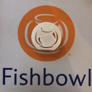 fishbowl inventory logo 3d logo fishbowl signs logos signs logos  3d print model - Mito3D