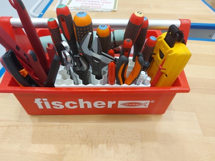 Fischer Werkzeugkasten Werkzeughalter 3d print model - Mito3D
