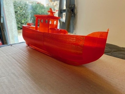 pescar barco rc bote peche 3d impresión 3d print model - Mito3D