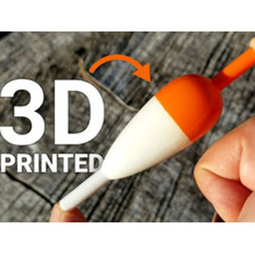 fishing float bobber 3D print model - Mito3D