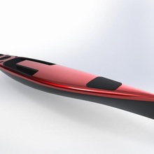 fishing kayak game kayal 3d print model - Mito3D