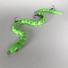 el señuelo de la pesca lubina serpiente lure1color varios deporte al aire libre 3d print model - Mito3D