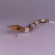fishing lure snake v2 190 various sport outdoors 3d print model - Mito3D