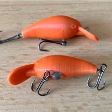 fishing lure trout nr2 one piece tool 3d print model - Mito3D