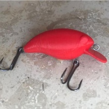 fishing lure trout nr3 one piece tool 3d print model - Mito3D