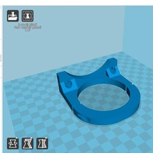 fissaggio motore my68 ferramenta roda 3d impressão 3d print model - Mito3D