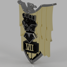 fist shield space marines primaris imperial veteran storm 3d print model - Mito3D