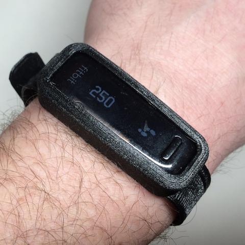 fitbit bileklik takı 3D print model - Mito3D