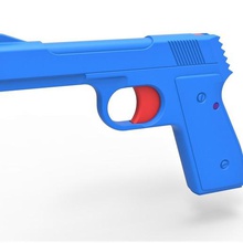 beş-shot oyuncak tabanca lastik bantlar oyun toypistol toygun rubberband rubberbandpistol rubberbandspistol baskı yazdırılabilir eğlenceli officegun officepistol 3d print model - Mito3D