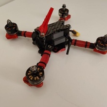 five33 geri vites elektronik koruyucu gadget Uçan göz fpv yarış drone fpvracing 3d print model - Mito3D