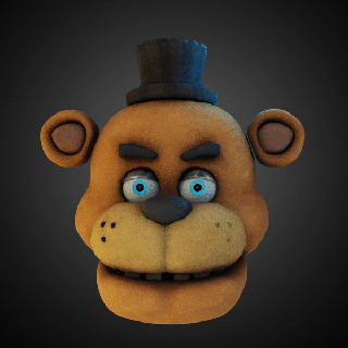noites freddys freddy capacete cosplay 3d print model - Mito3D