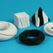five screw-puzzles george hart various curriculum makerbotacademymath 3d print model - Mito3D