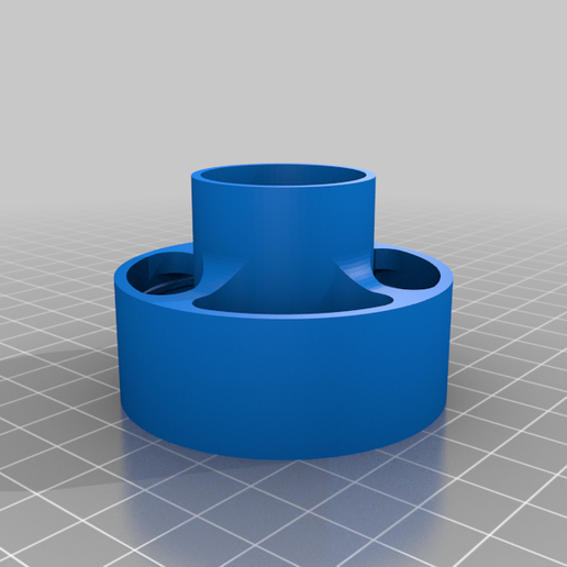 fixation pie vis parasol 3D print model - Mito3D