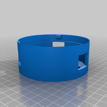 sabit şapka klor dağıtıcı outdoor_garden 3d print model - Mito3D