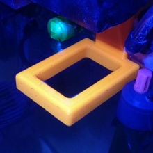 fixed floating aquarium ring feeder 3d print model - Mito3D