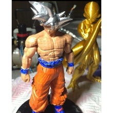 fixo Goku ultra instinto 3d print model - Mito3D