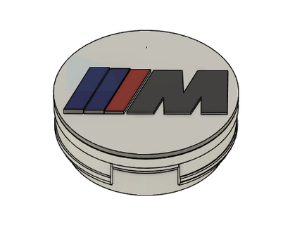 fisso ruota centro copertina guaina galleggiante cap BMW single estrusore macchina 3d print model - Mito3D