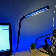 fixation soutien Ikea lampe bureau organisation DIY pirater LED 3d print model - Mito3D