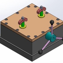 fixação 267 interno Equalização puxar grampos ferramenta gabarito 3d print model - Mito3D