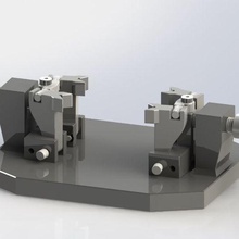 fixture - 448 pusher clamps jig 3d print model - Mito3D