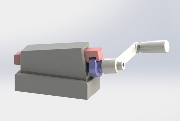 fixture - 662 vise type clamp tools jig fixtures 3d print model - Mito3D