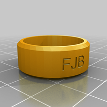 fjb ring jewelry letsgobrandon 3d print model - Mito3D