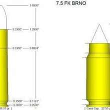 fk brno 75mm round various 3d print model - Mito3D