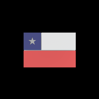 bandera Chile 3d print model - Mito3D