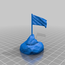 bayrak eşyalarımı istedi sanat heykeller 3d print model - Mito3D