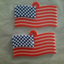Flagge Halskette Anhänger Schmuck amerikanisch USA 3d print model - Mito3D