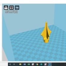 drapeau pôle décor 3d print model - Mito3D