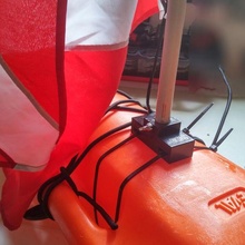bandera estante soporte vigilantes playa boya boyas bucear banderas escafandra autónoma pesca furtiva deporte aire libre 3d print model - Mito3D