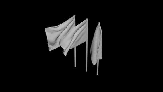 banderas 3d print model - Mito3D