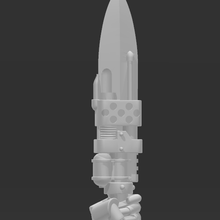 flame-spear 3d print model - Mito3D