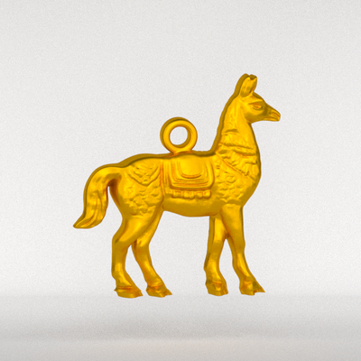 flamme anhänger schmuck 3d print model - Mito3D