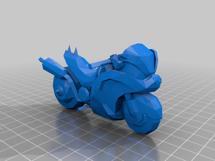 flame runner video games 3d print model - Mito3D