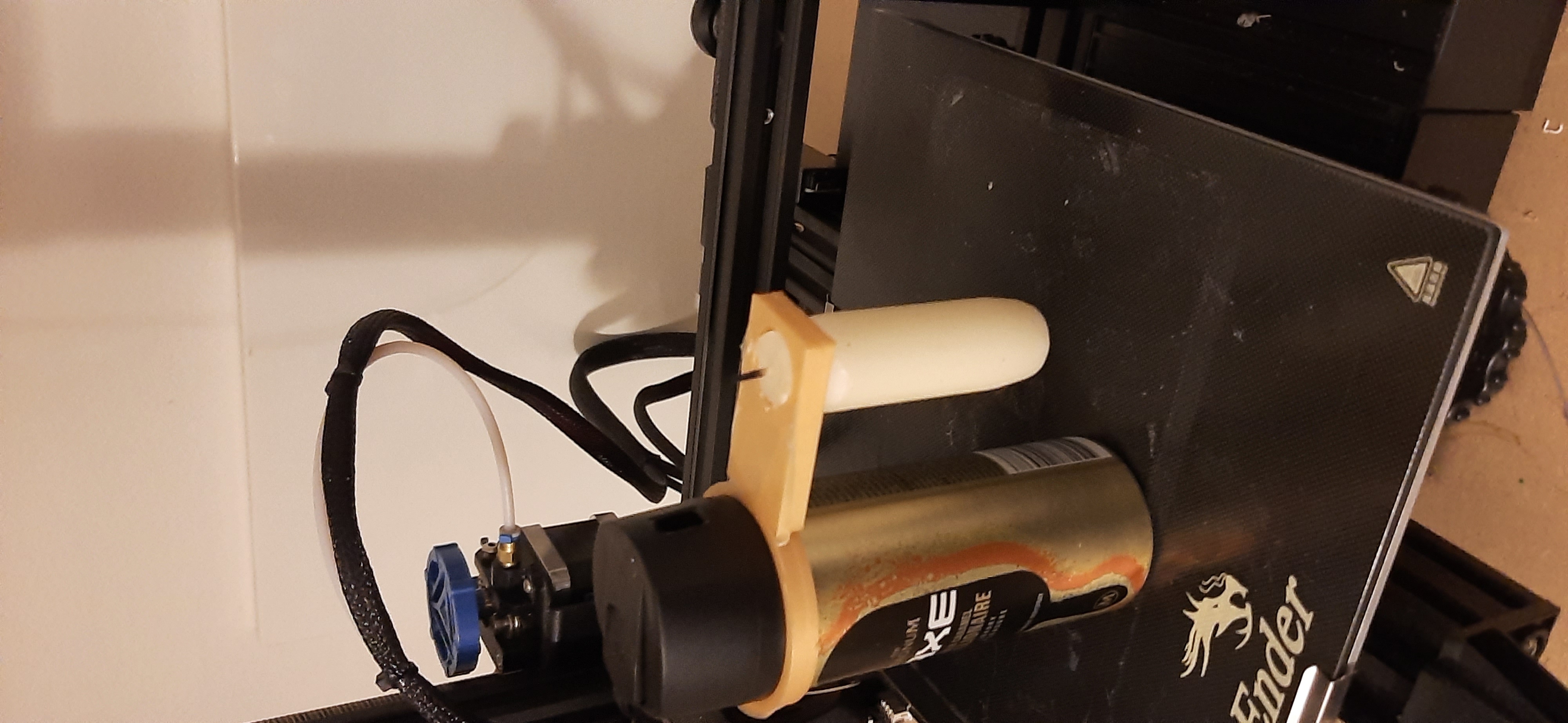 fuego lanzador lanza vela eje 3D print model - Mito3D