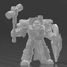 Flameragons Terminator pre supported 3d print model - Mito3D