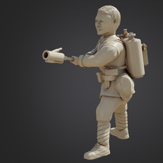 flamethrower romanian army ww2 28mm bolt wargaming wargames 3d print model - Mito3D