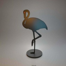 Flamingo Skulptur Skulpturen 3d print model - Mito3D