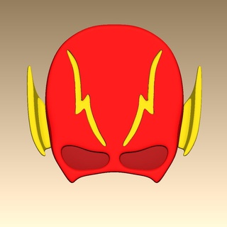 flash - simbolos Art logo rayo casco llavero 3d print model - Mito3D