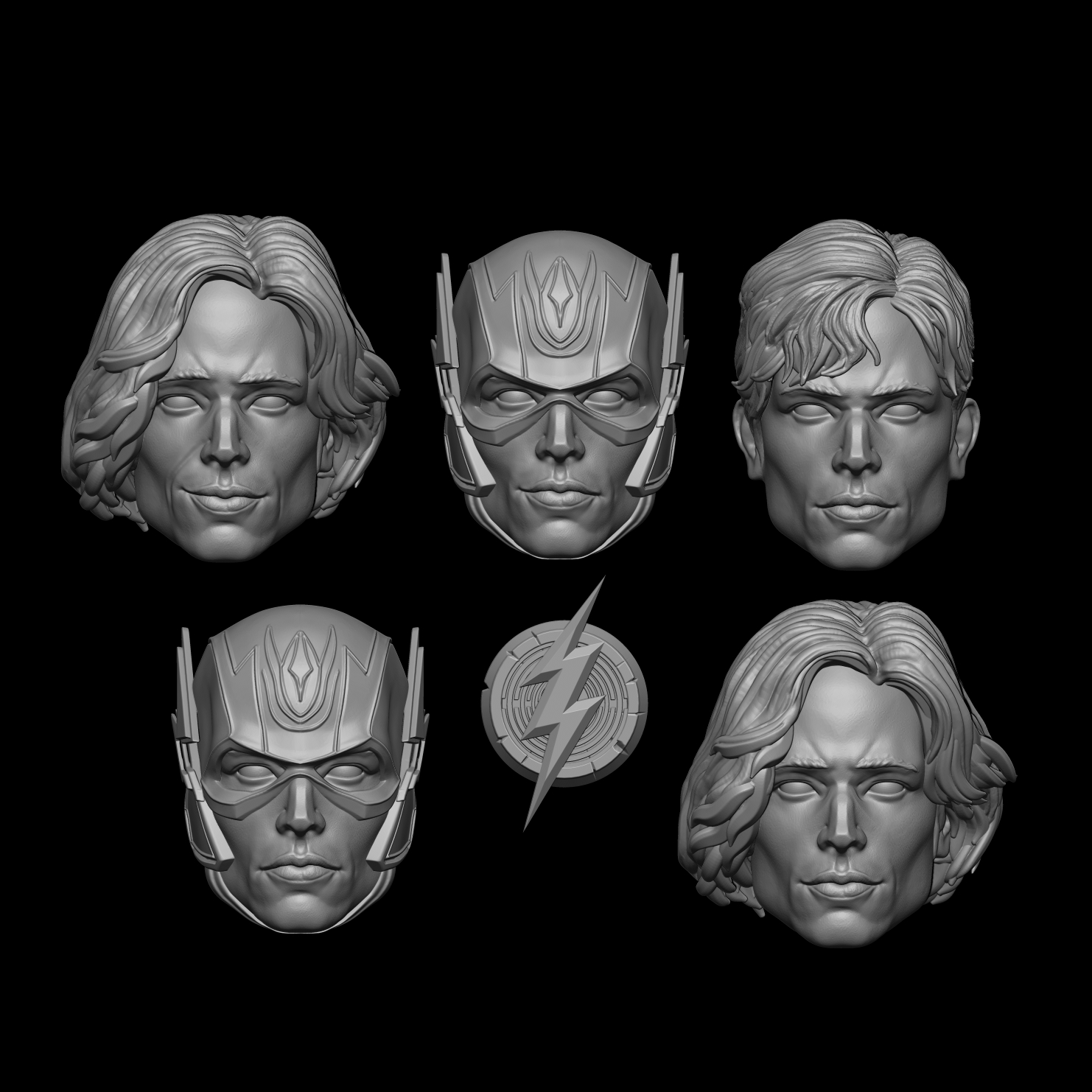 instantâneo 2023 batman vermelhidão dc DC Comics personagem Design esculpir 3D print model - Mito3D