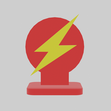 flash logo 3d print model - Mito3D