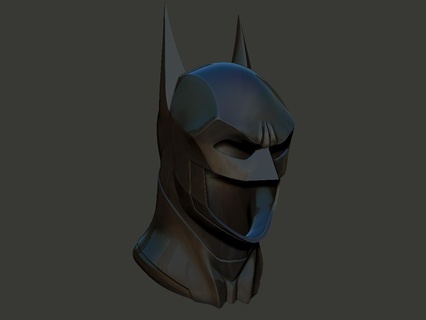 flash point batman cowl flashpoint dc dark knight 3d print model - Mito3D